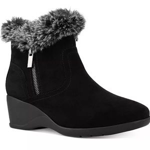 Karen Scott Carleenn Wedge Booties, 6.5 M